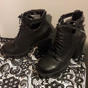Stylish Black ankle boots